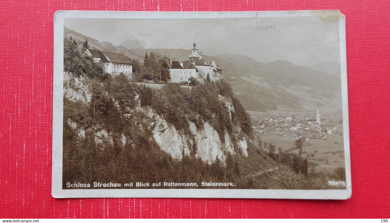 Schloss Strechau Mit Blick Auf Rottenmann - Rottenmann