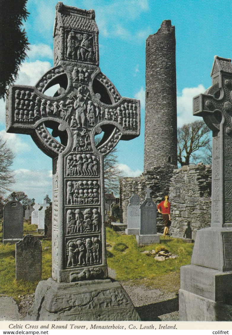 Irlande - Louth - Celtic Cross And Round Tower, Monasterboice - Louth
