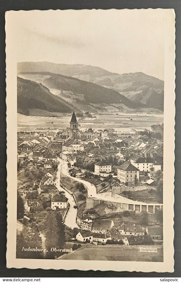 Austria,  JUDENBURG - Oberstmk. 1937  R2/6 - Judenburg