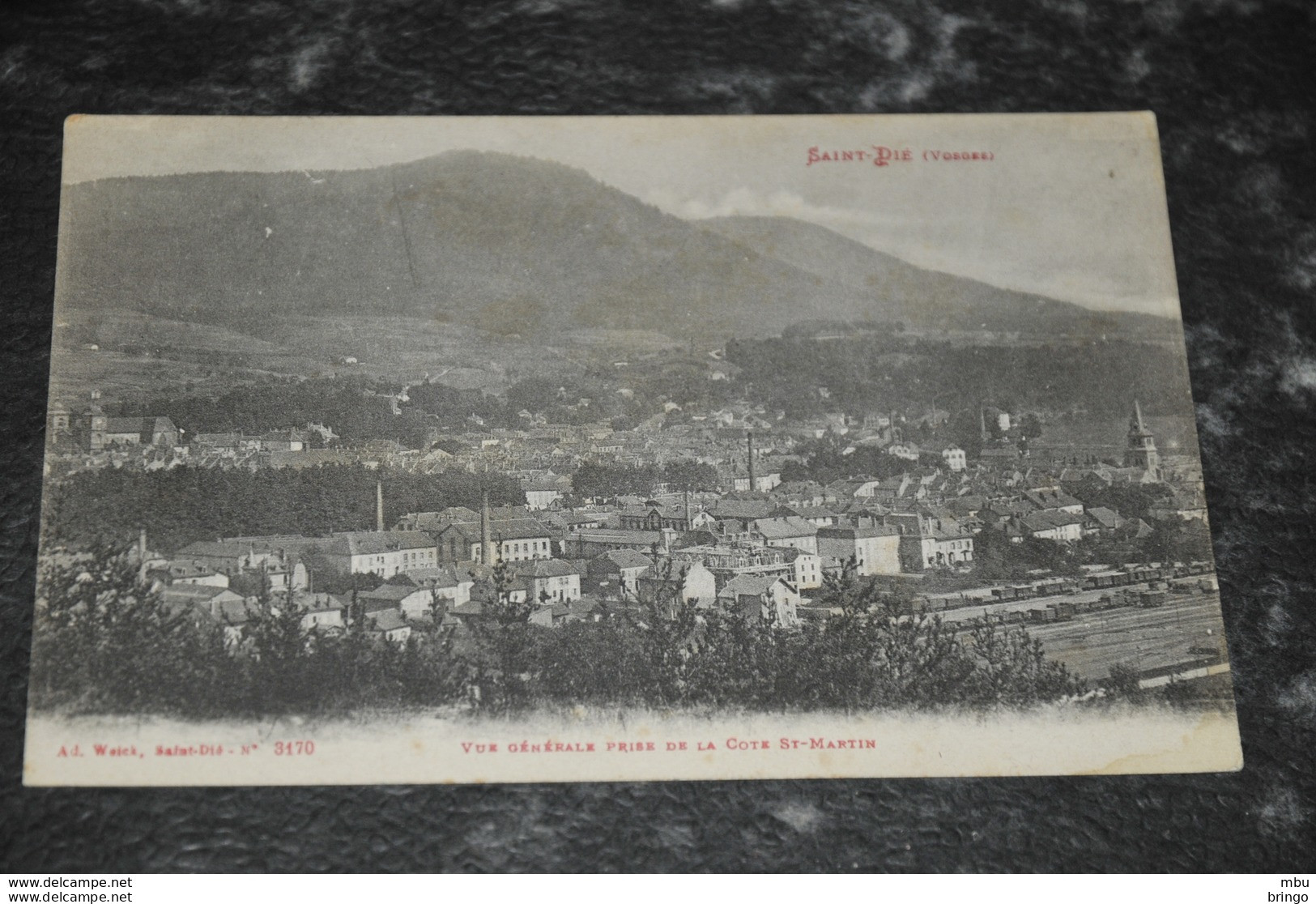 A759  Vue Générale Prise De La Côte St-Martin  1916 - Saint Die