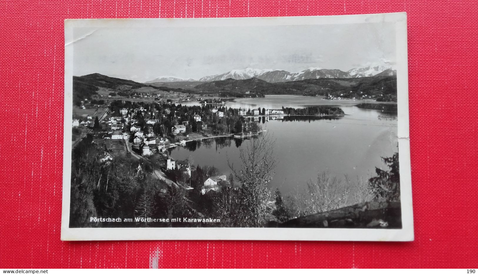 Portschach Am Worthersee Mit Karawanken.Strojni Zig Ljubljana - Pörtschach