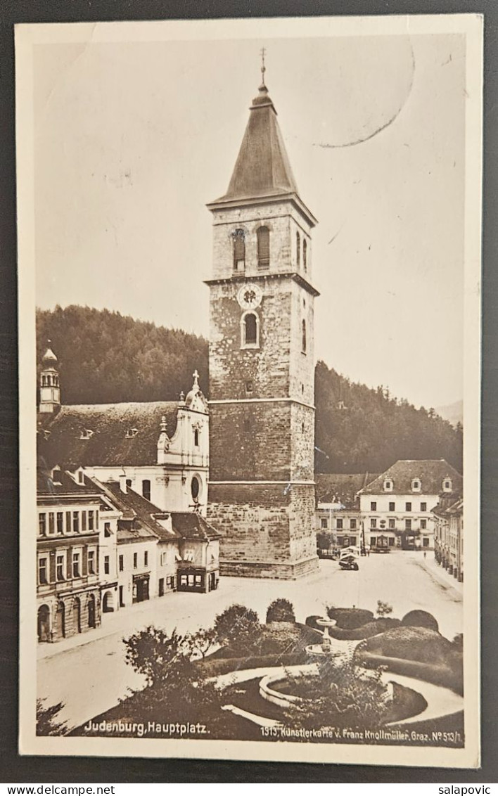 Austria,  Judenburg Hauptplatz 1915  R2/10 - Judenburg