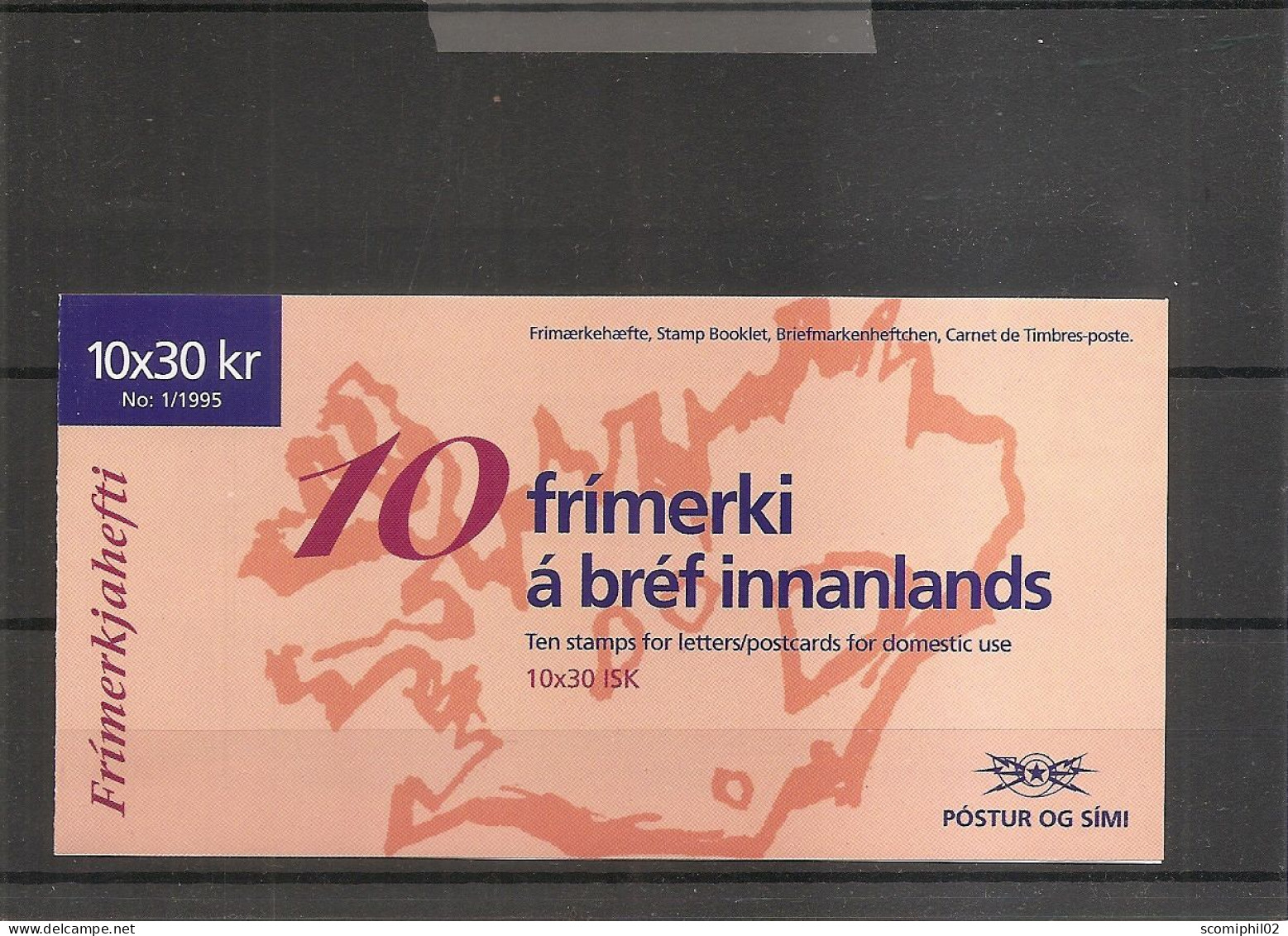 Islande ( Carnet 779 XXX -MNH ) - Markenheftchen