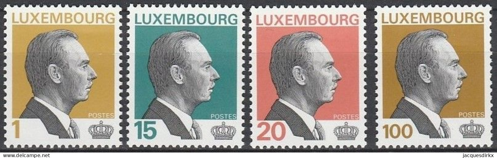Luxembourg    .   Y&T     .    1284/1287      .    **      .      Neuf Avec Gomme Et SANS Charnière - Unused Stamps