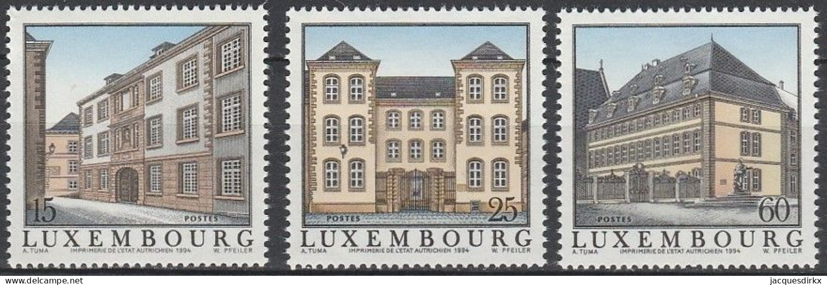 Luxembourg    .   Y&T     .     1300/1302    .    **      .      Neuf Avec Gomme Et SANS Charnière - Nuevos