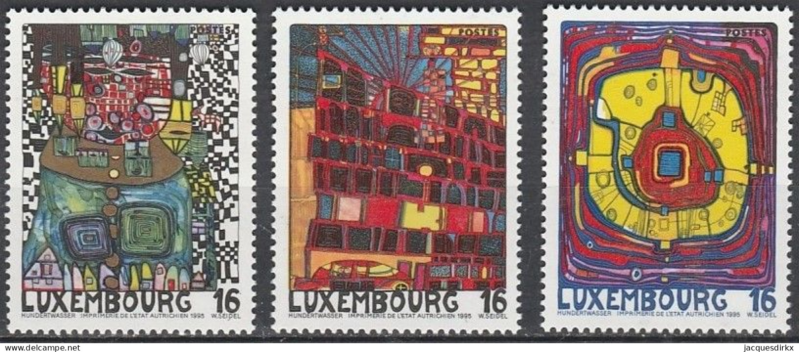 Luxembourg    .   Y&T     .    1310/1312      .    **      .      Neuf Avec Gomme Et SANS Charnière - Unused Stamps