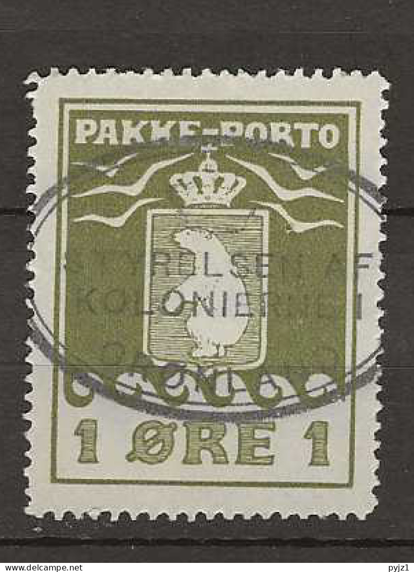 1915 USED Greenland Mi 4A - Usados