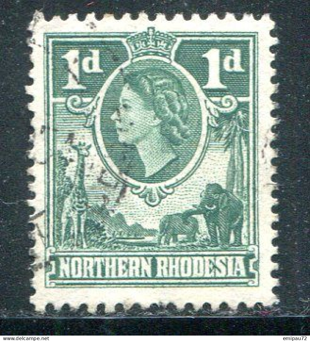 RHODESIE DU NORD- Y&T N°60- Oblitéré - Rodesia Del Norte (...-1963)