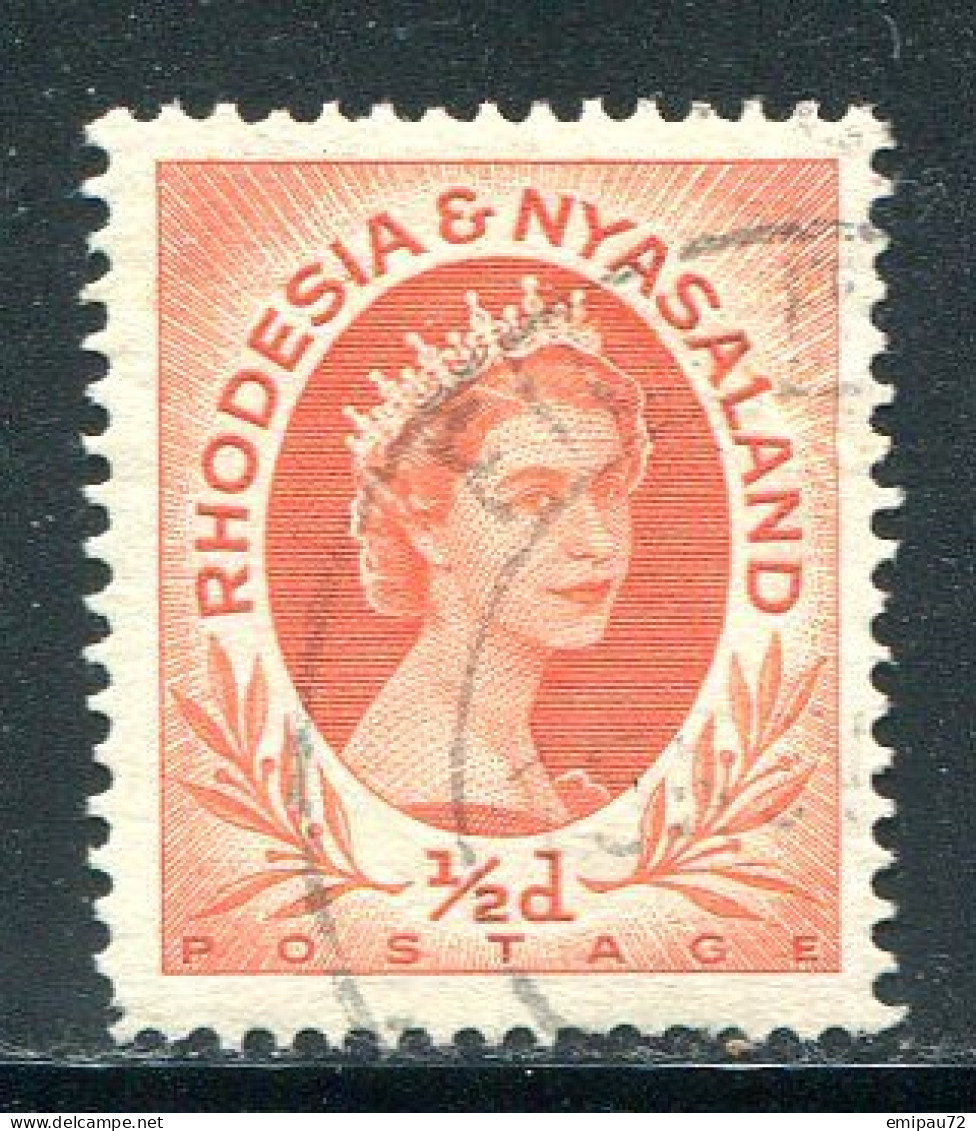 RHODESIE ET NYASALAND- Y&T N°1- Oblitéré - Rhodesia & Nyasaland (1954-1963)