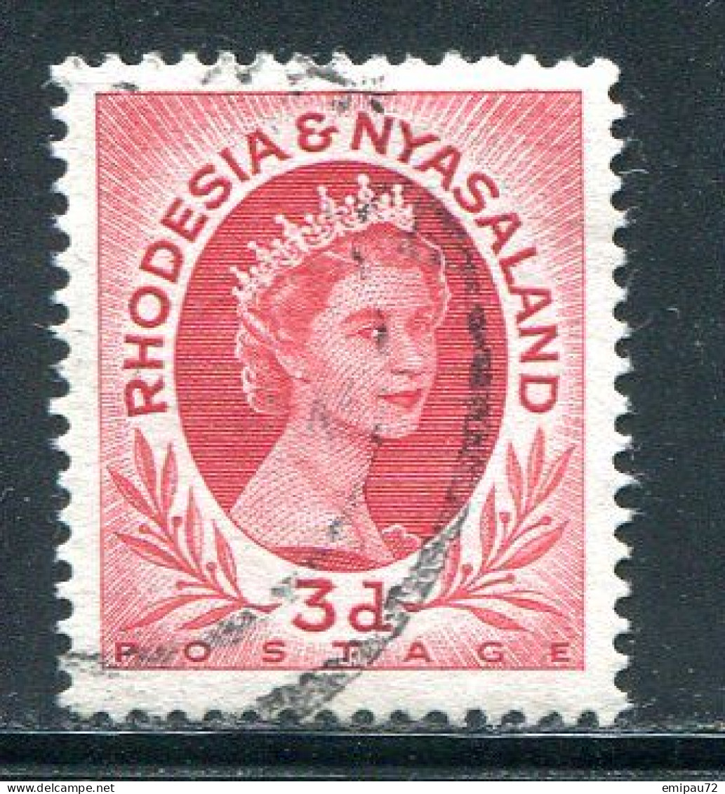 RHODESIE ET NYASALAND- Y&T N°4- Oblitéré - Rhodesia & Nyasaland (1954-1963)