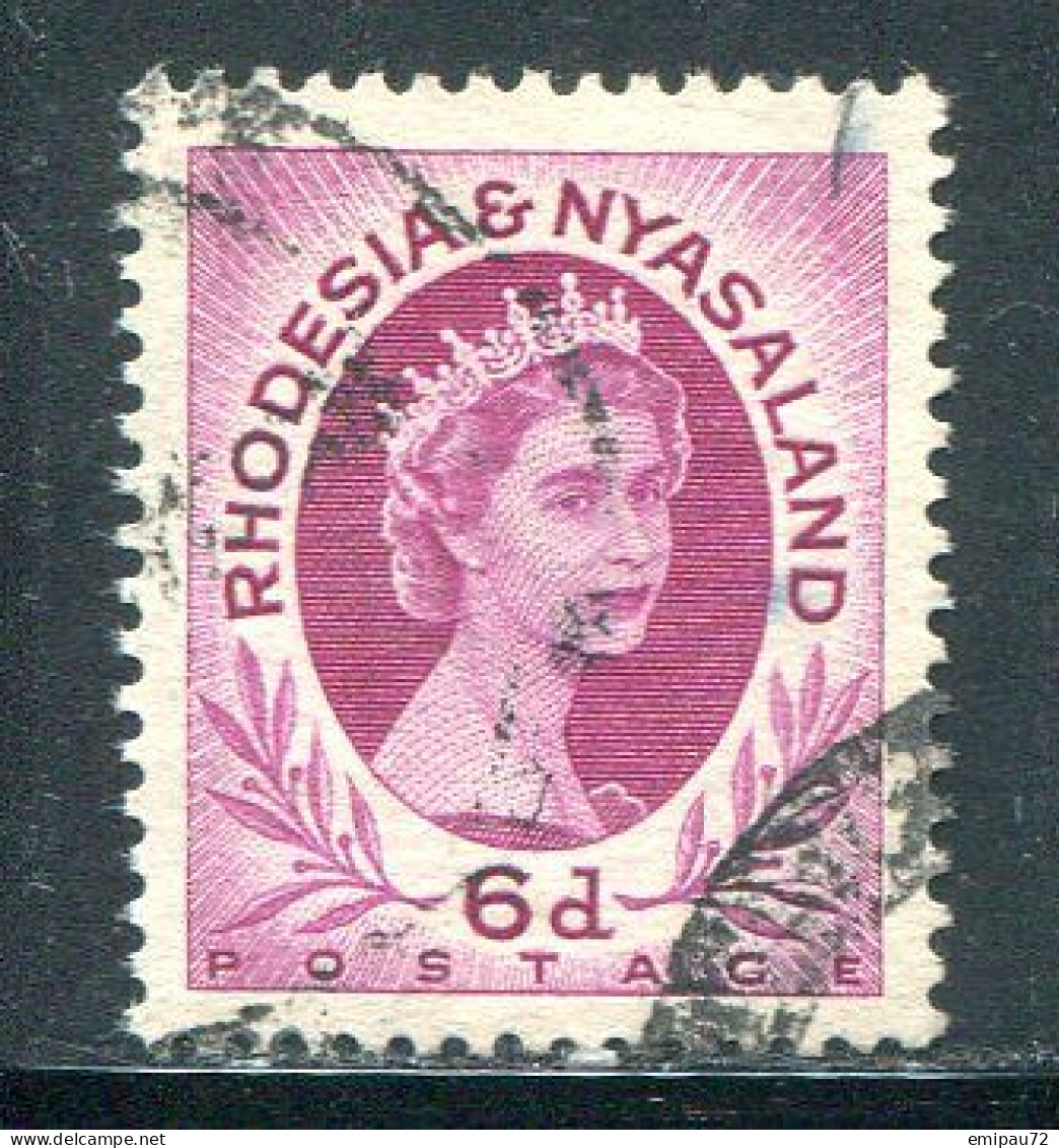 RHODESIE ET NYASALAND- Y&T N°7- Oblitéré - Rhodesien & Nyasaland (1954-1963)