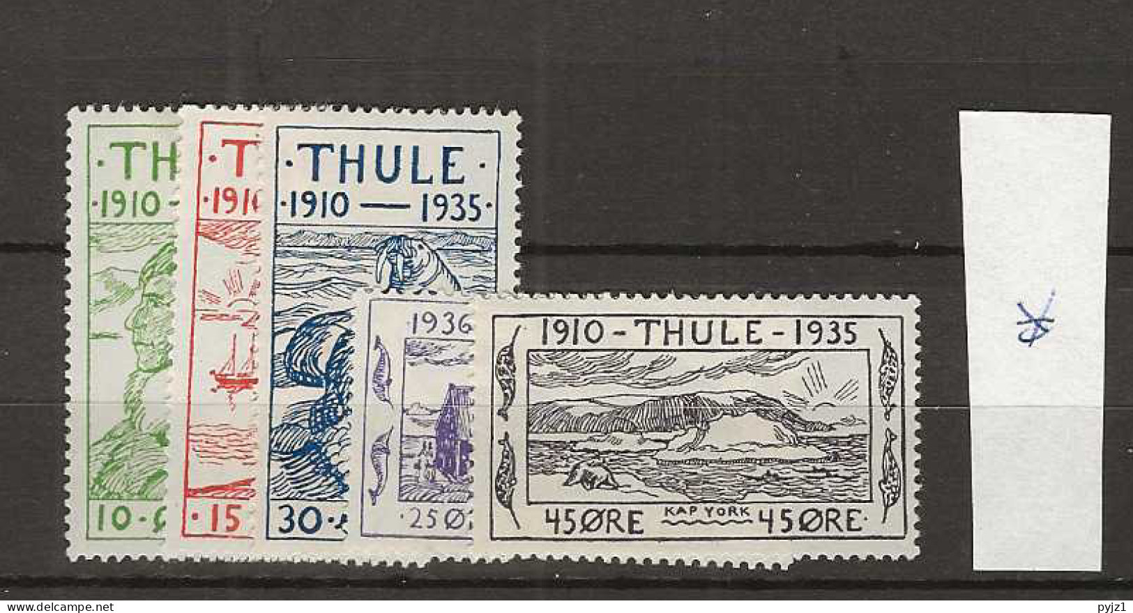 1935 MH Thule 1-5 - Thule