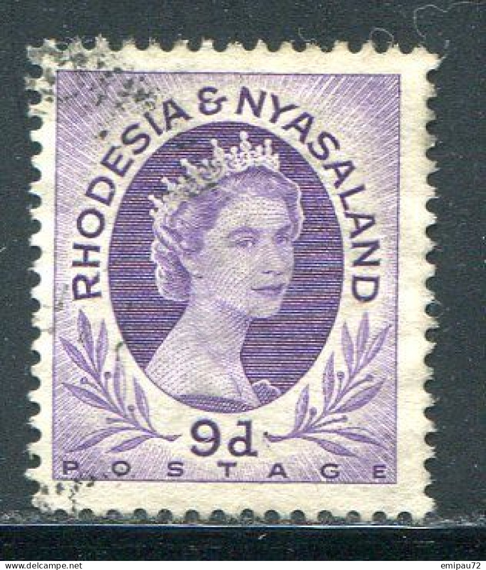 RHODESIE ET NYASALAND- Y&T N°8- Oblitéré - Rhodesia & Nyasaland (1954-1963)
