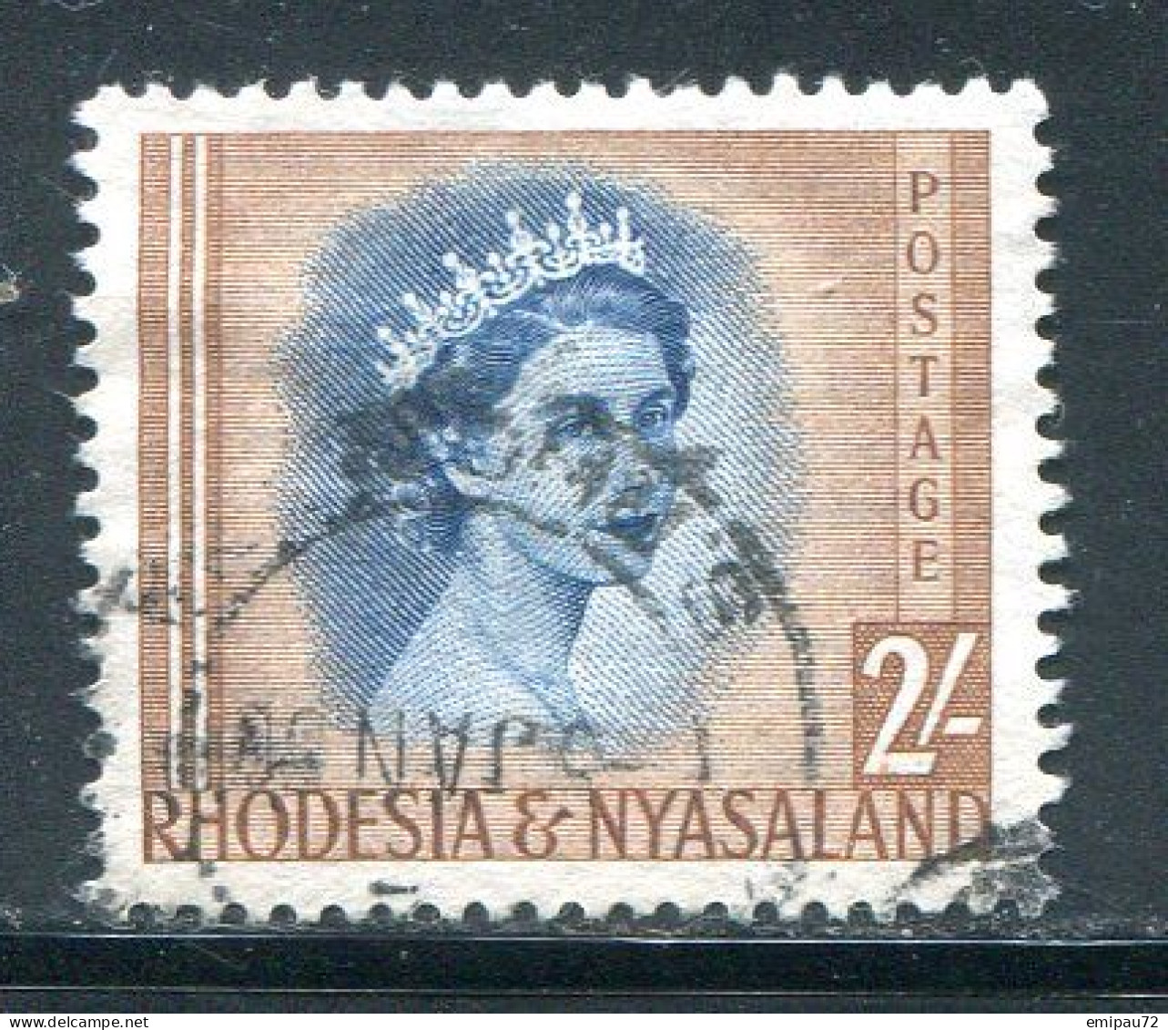RHODESIE ET NYASALAND- Y&T N°11- Oblitéré - Rhodesia & Nyasaland (1954-1963)