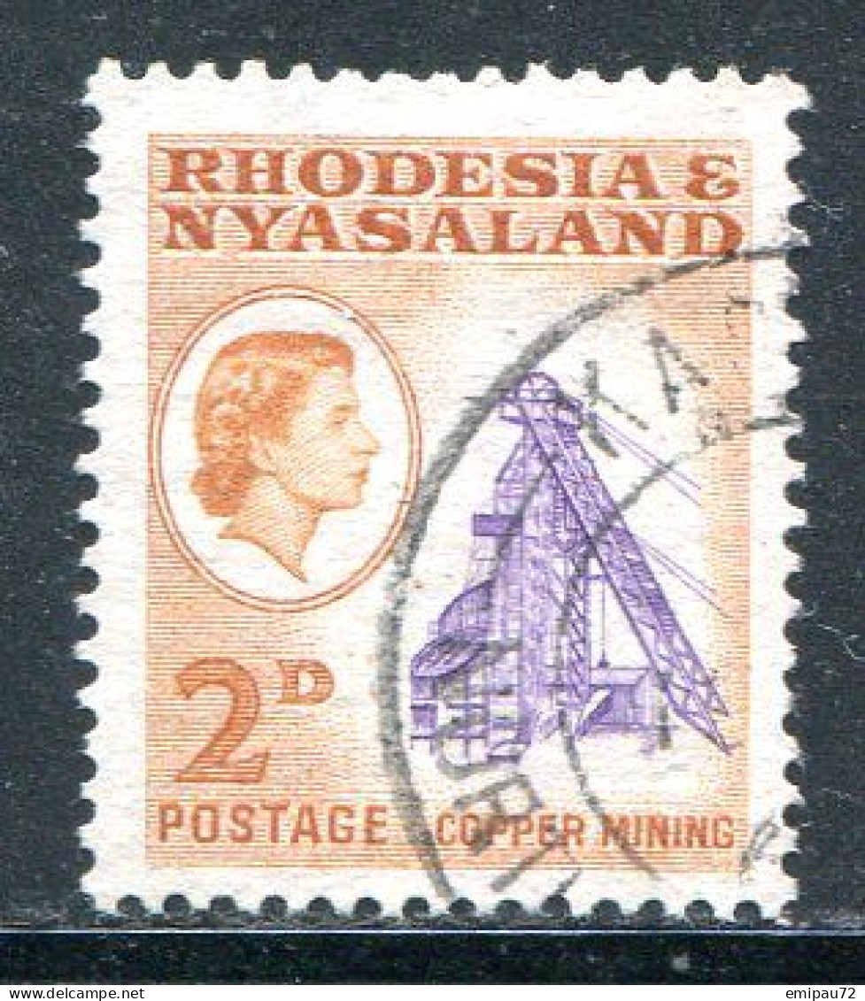 RHODESIE ET NYASALAND- Y&T N°21- Oblitéré - Rhodesia & Nyasaland (1954-1963)