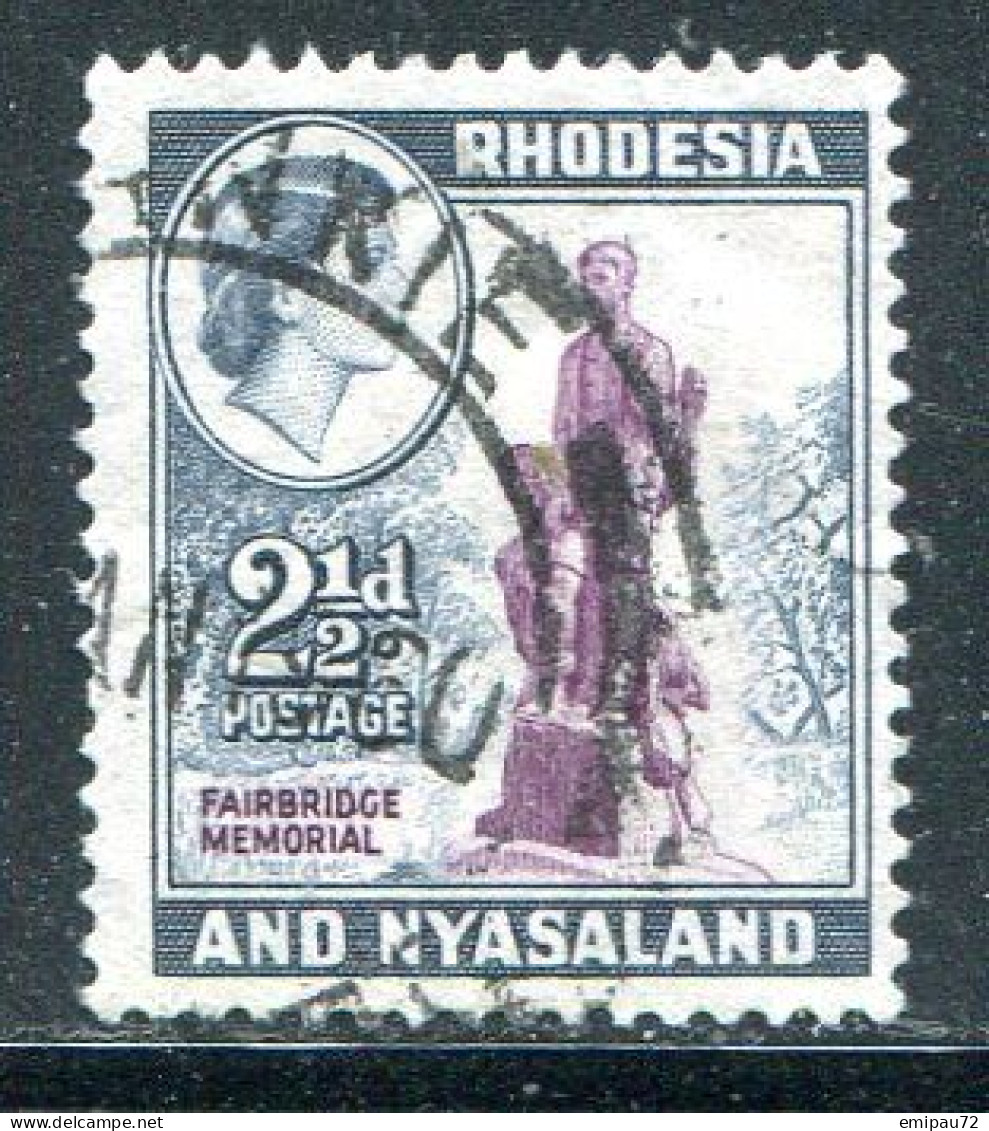 RHODESIE ET NYASALAND- Y&T N°21- Oblitéré - Rodesia & Nyasaland (1954-1963)