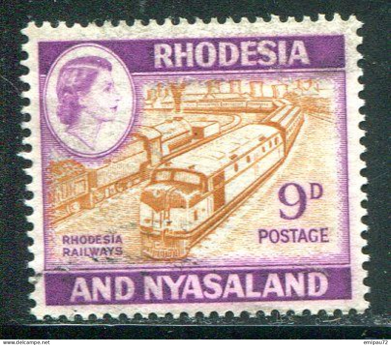 RHODESIE ET NYASALAND- Y&T N°25A- Oblitéré - Rhodésie & Nyasaland (1954-1963)