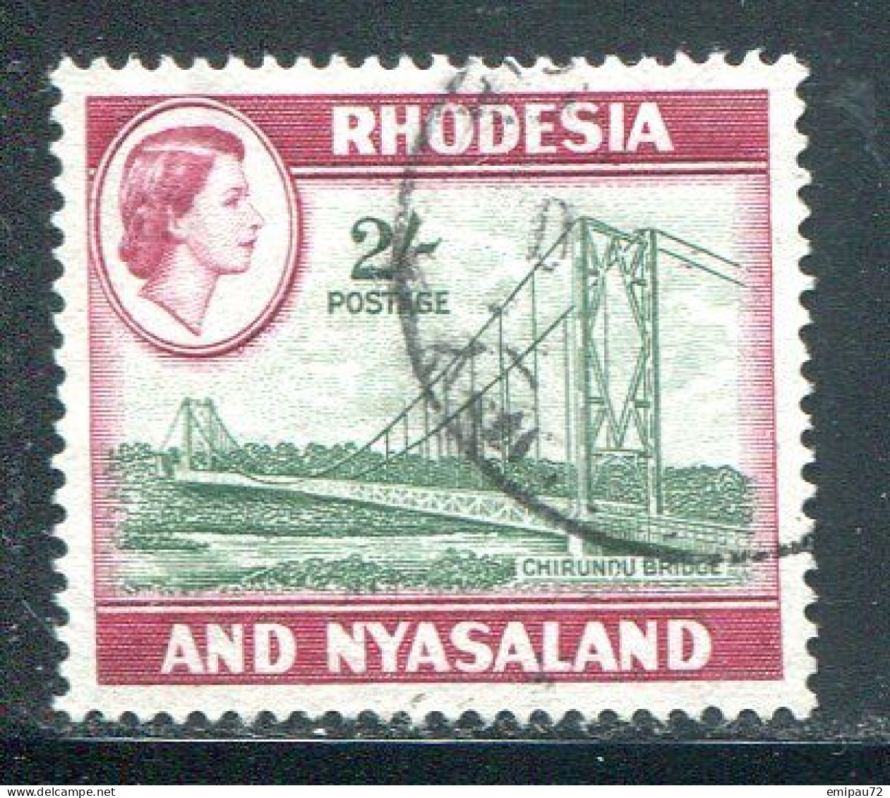 RHODESIE ET NYASALAND- Y&T N°28- Oblitéré - Rodesia & Nyasaland (1954-1963)