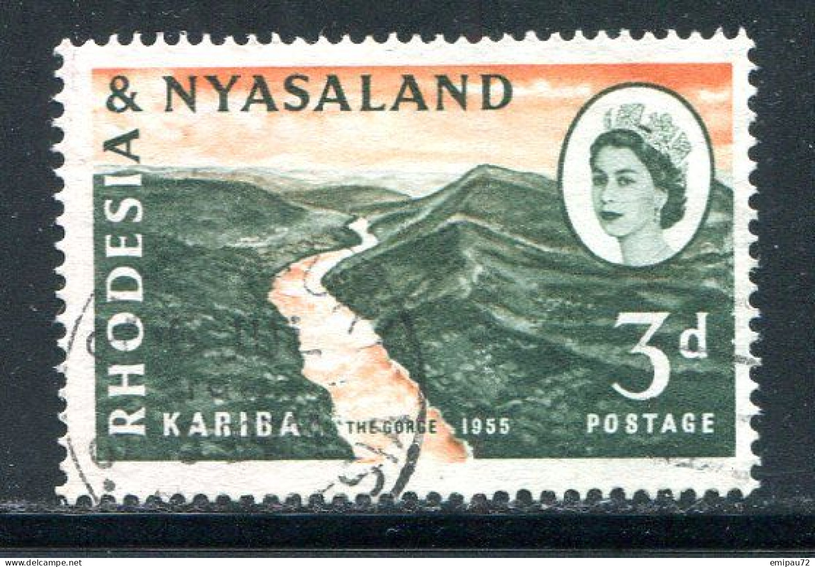 RHODESIE ET NYASALAND- Y&T N°33- Oblitéré - Rhodesia & Nyasaland (1954-1963)