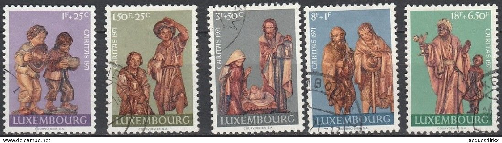 Luxembourg    .   Y&T     .    786/790     .    O     .      Oblitéré - Gebraucht