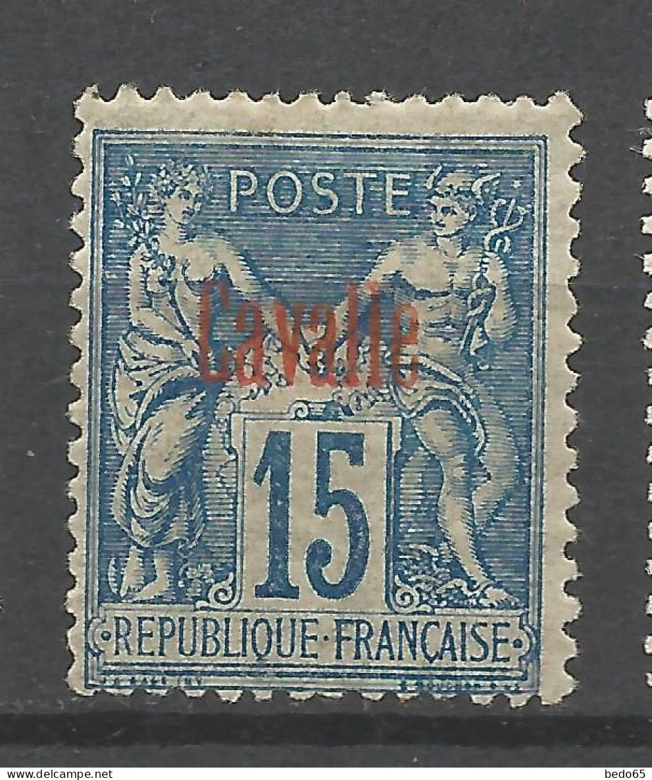 CAVALLE N° 5 NEUF*  CHARNIERE  / Hinge  / MH - Unused Stamps