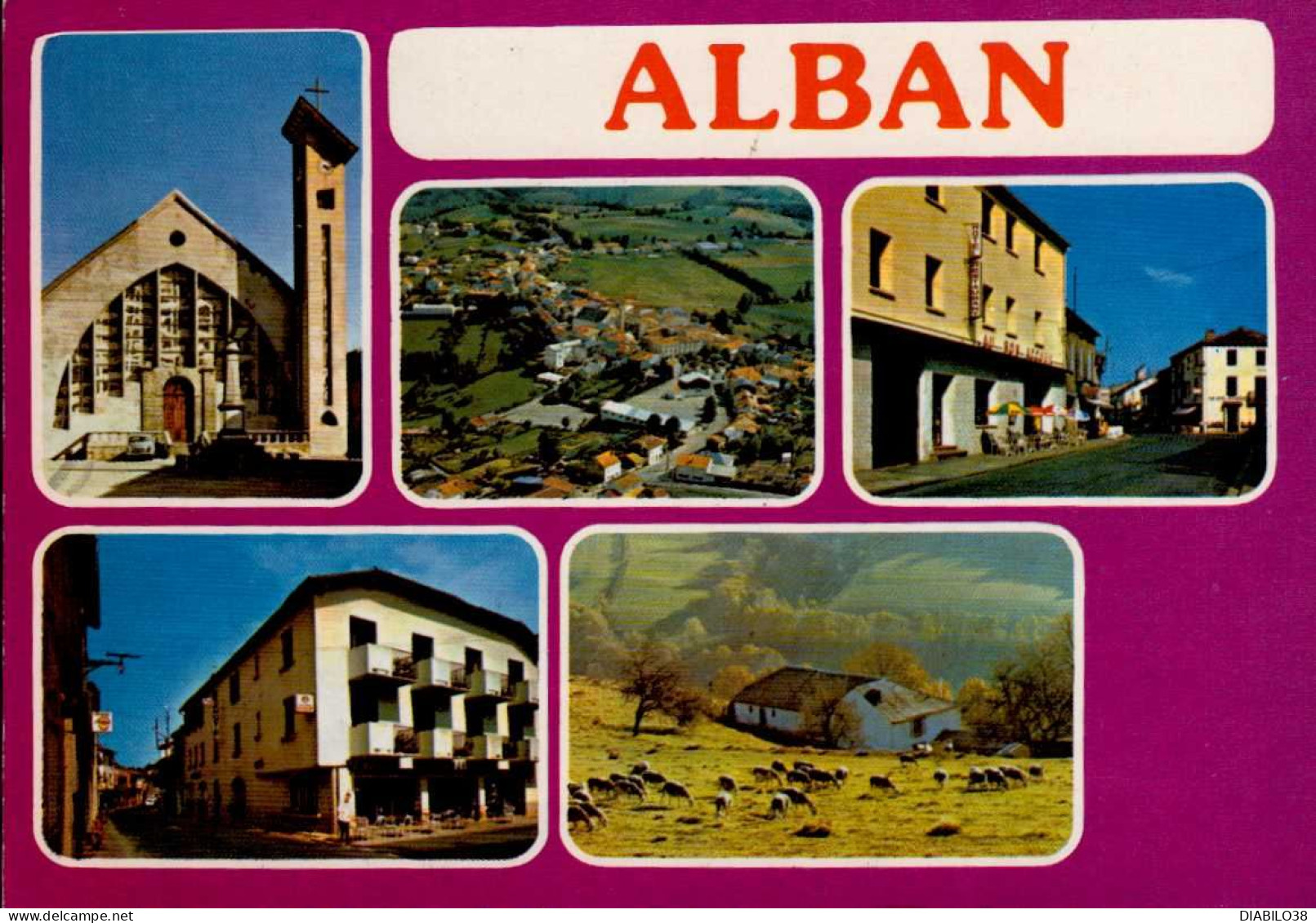 ALBAN       ( TARN )   MULTI-VUES - Alban
