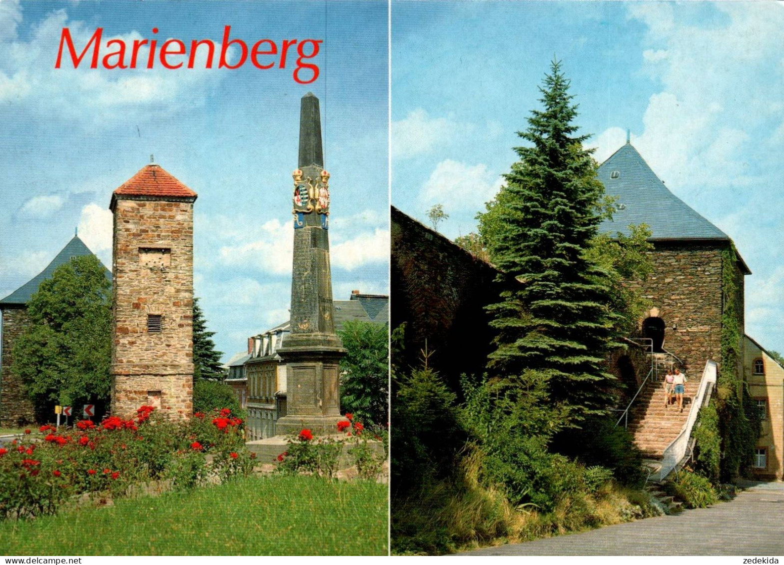 G5563 - TOP Marienberg Postmeilensäule - Thomas Böttger - Marienberg