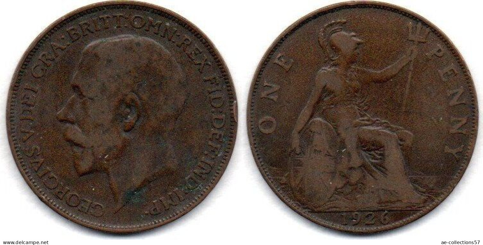 MA 26746 / Grande Bretagne - Great Britain 1 Penny 1926 TB - D. 1 Penny