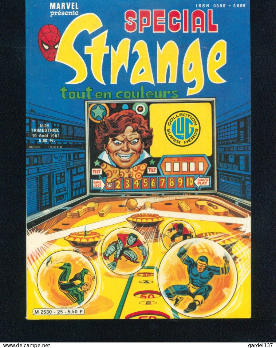 BD Spécial Strange N° 25 - Special Strange