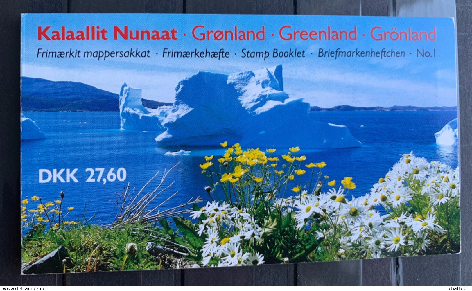 GREENLAND 1989 - Complete Booklet (No. 1) ** MNH - Carnets