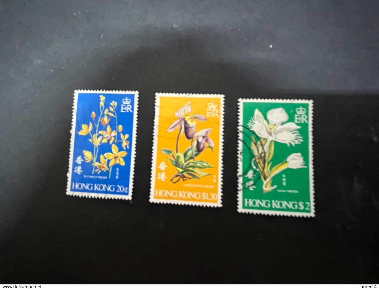 8-10-2023 (stamp) Hong Kong - 3 Used Stamps - Gebruikt