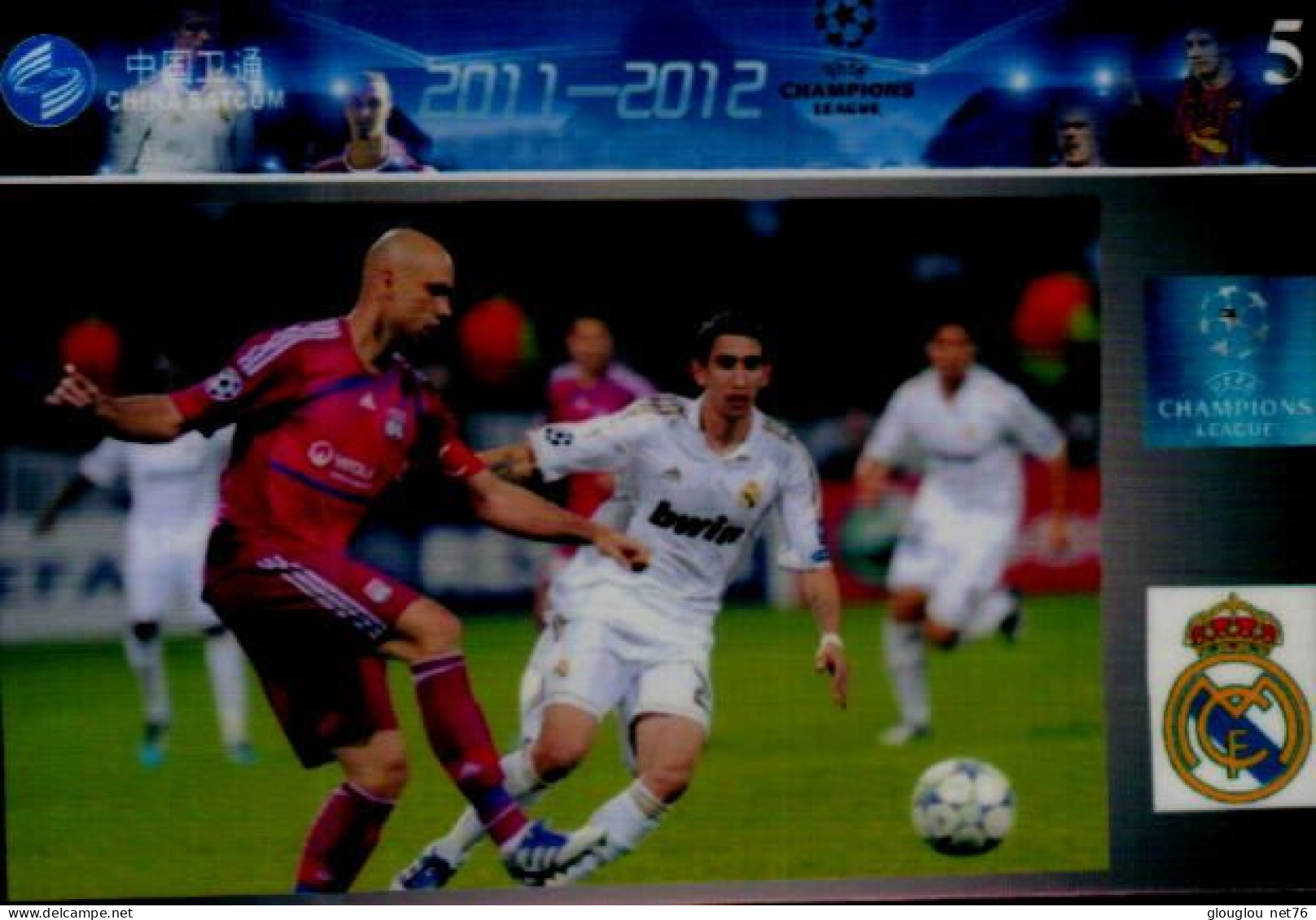 TELECARTE....UEFA CHAMPIONS  LEAGUE...FOOTBALLEURS - Deportes