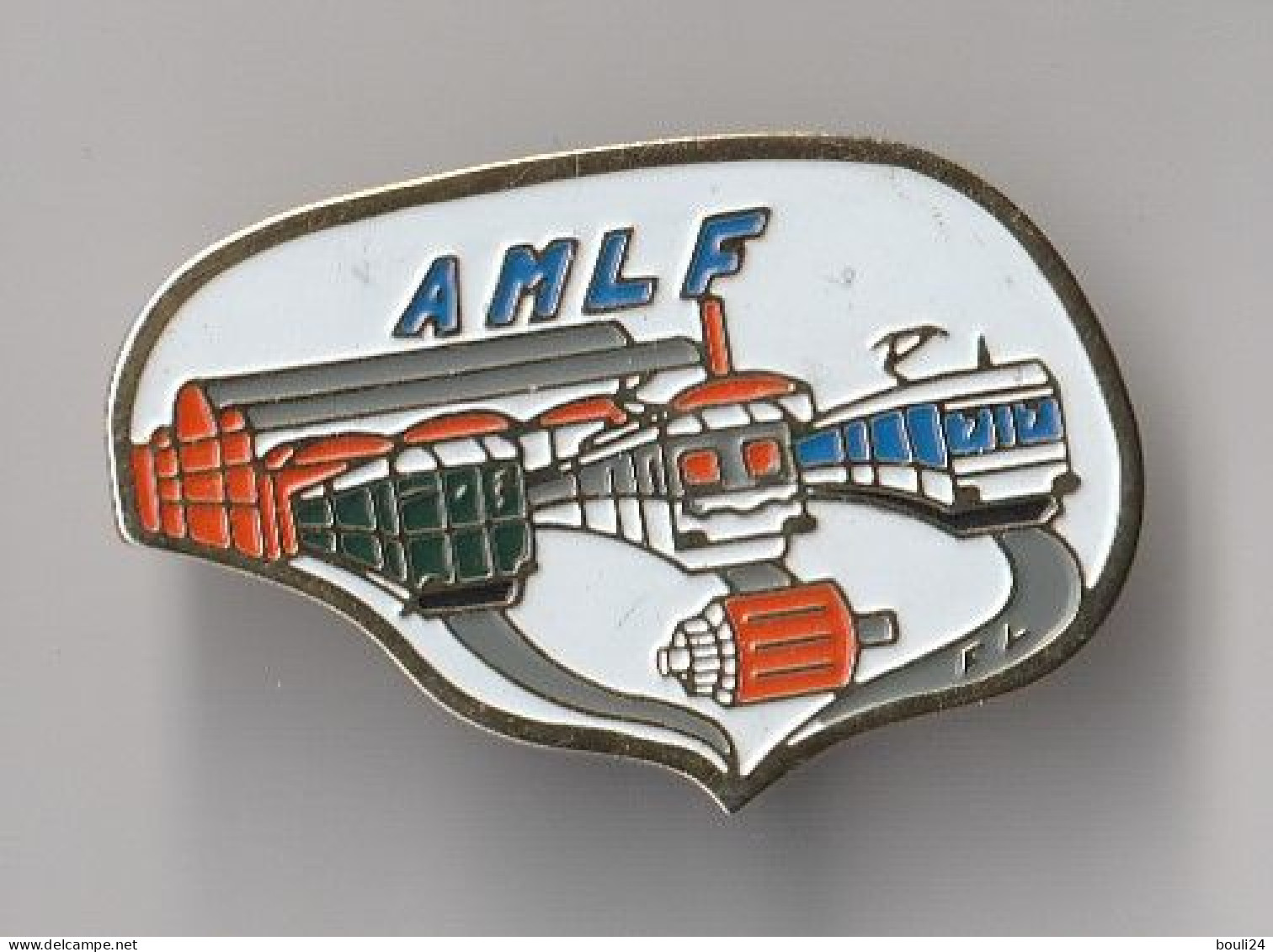 PIN'S   THEME  TRAIN  Association Des Modélistes Ferroviaires Du Lyonnais - TGV