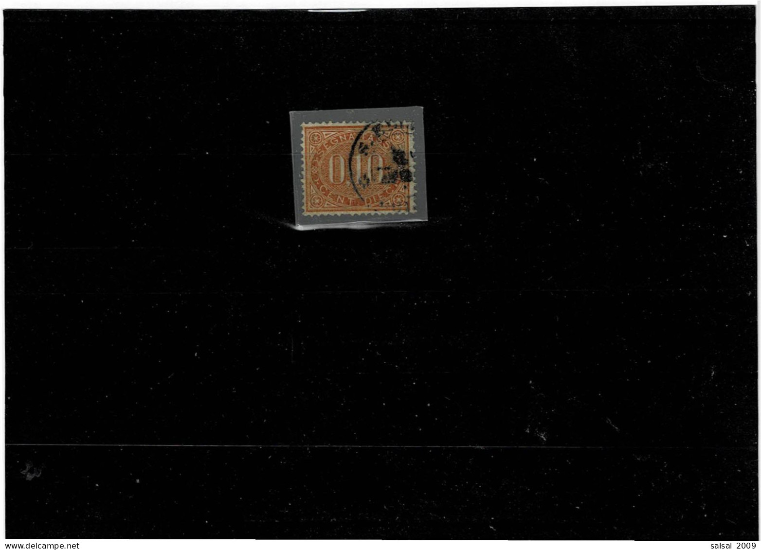 ITALIA REGNO ,"Segnatasse",10c. Bruno Arancio ,usato ,qualita Ottima - Postage Due