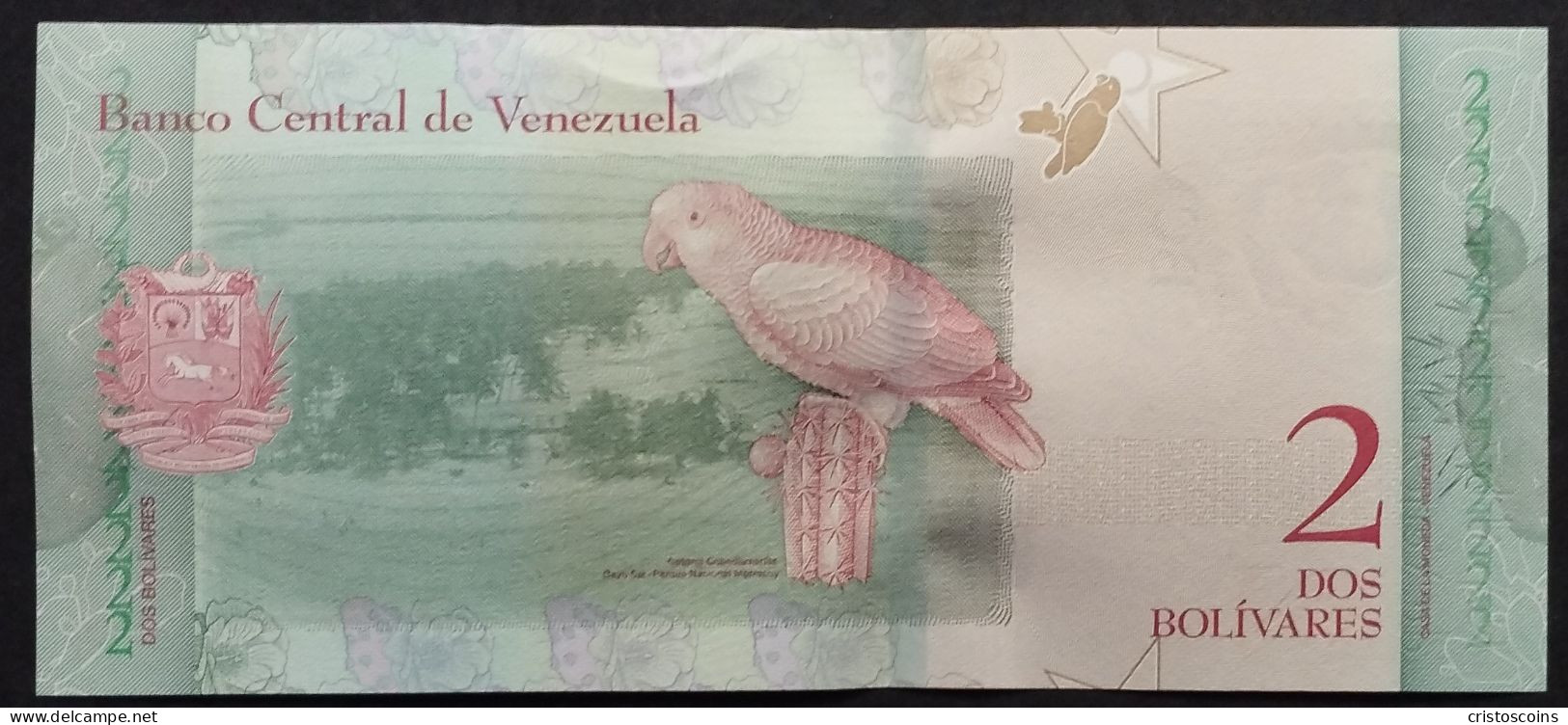 Venezuela 2 Bolivares, 2018, P-101, UNC, (B/1-7 - Venezuela