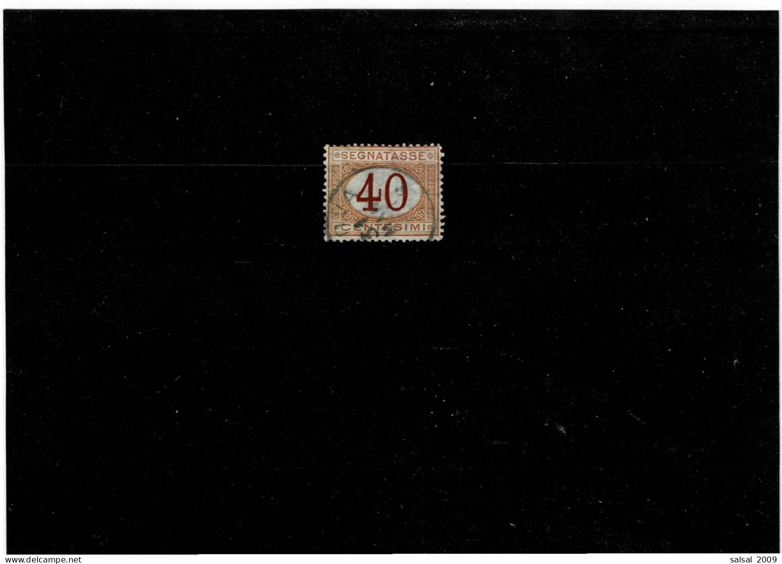 ITALIA REGNO ,"Segnatasse",usato ,qualita Splendida - Postage Due