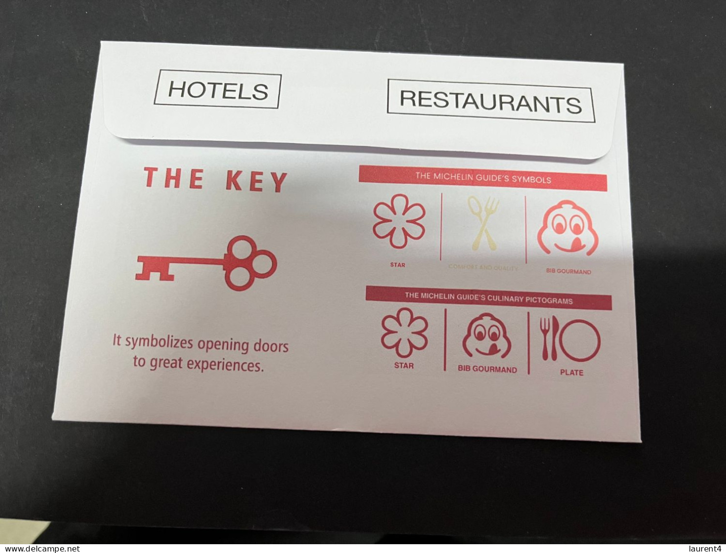 8-10-2023 (3 U 37A) France Michelin Guide To Begin Awarding KEYS To The World's Best Hotel In 2024 - Hotels, Restaurants & Cafés