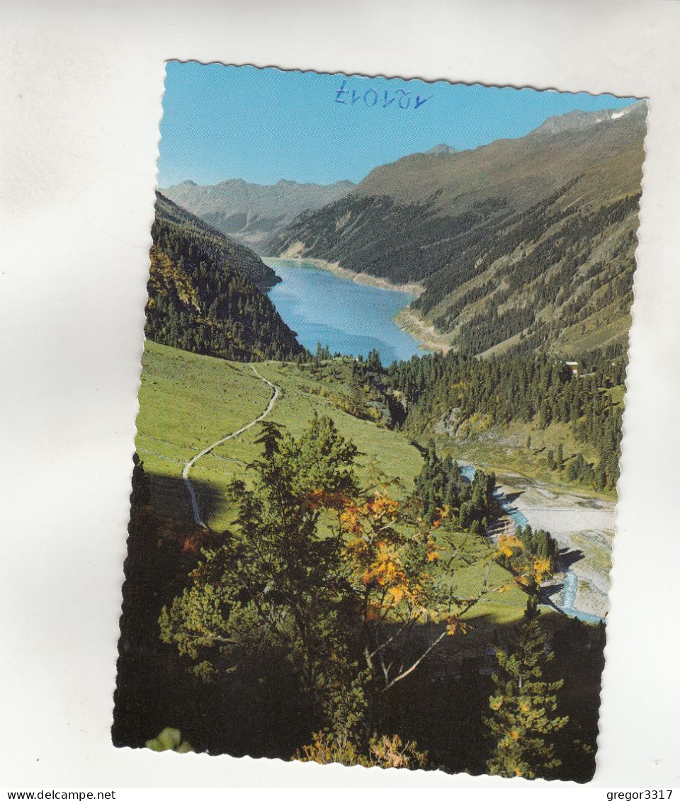 D5896) Blick Auf GEPATSCHHAUS Und Gepatsch Stausee KAUNERTAL Tirol - Kaunertal