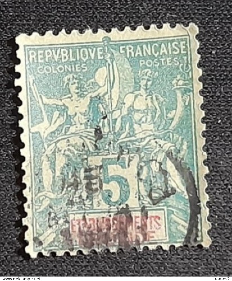 France (ex-colonies & Protectorats) > Inde (1892-1954 N°4 - Gebruikt