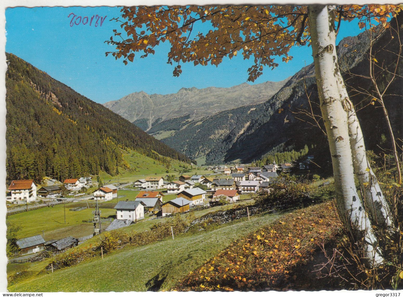 D5915) FEICHTEN 1275m Im KAUNERTAL Gegen Kaunergrat - Tirol - - Kaunertal