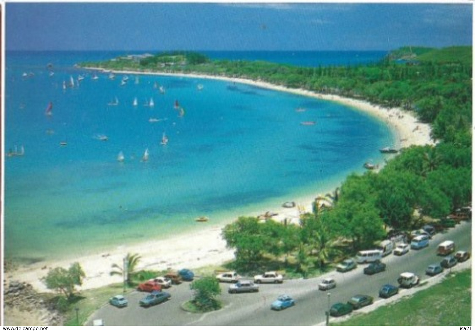 Carte Postale: Nouvelle Calédonie: Baie De L'Anse Vata. - Nouvelle Calédonie