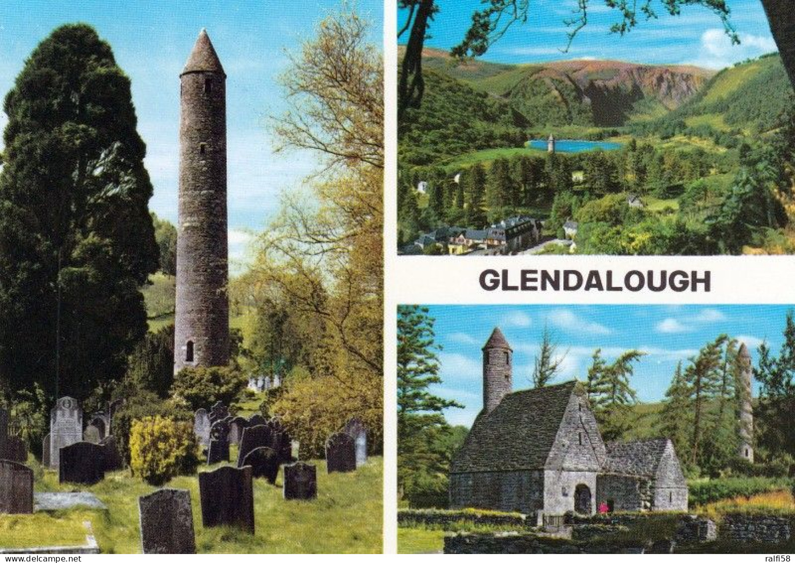 1 AK Irland / Ireland * St. Kevin’s Church Und Round Tower Aus Dem 11. Jh. In Glendalough - County Wicklow * - Wicklow