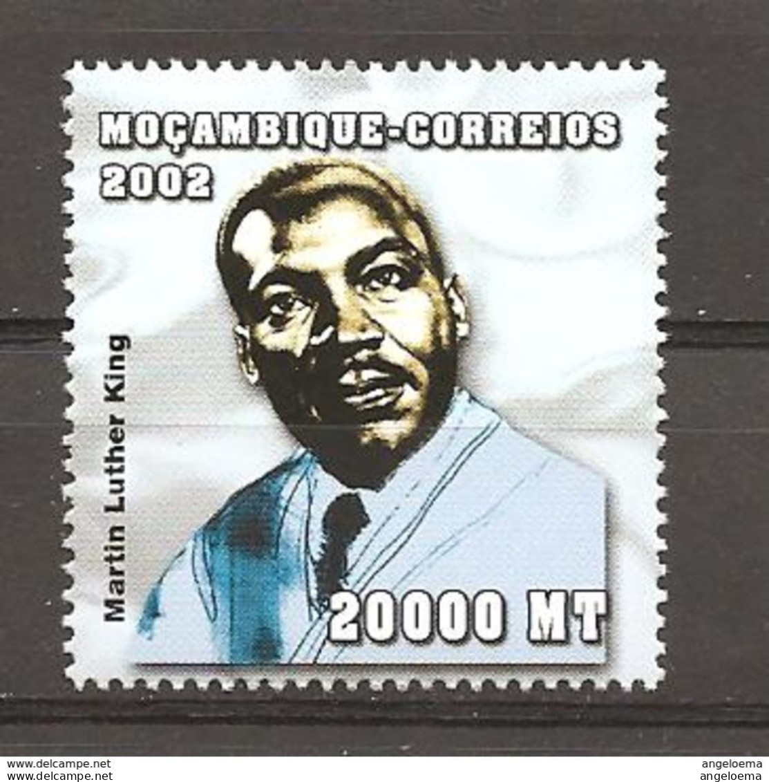 MOZAMBICO - 2002 MARTIN LUTHER KING Premio Nobel Pace 1964 Nuovo** MNH - Martin Luther King