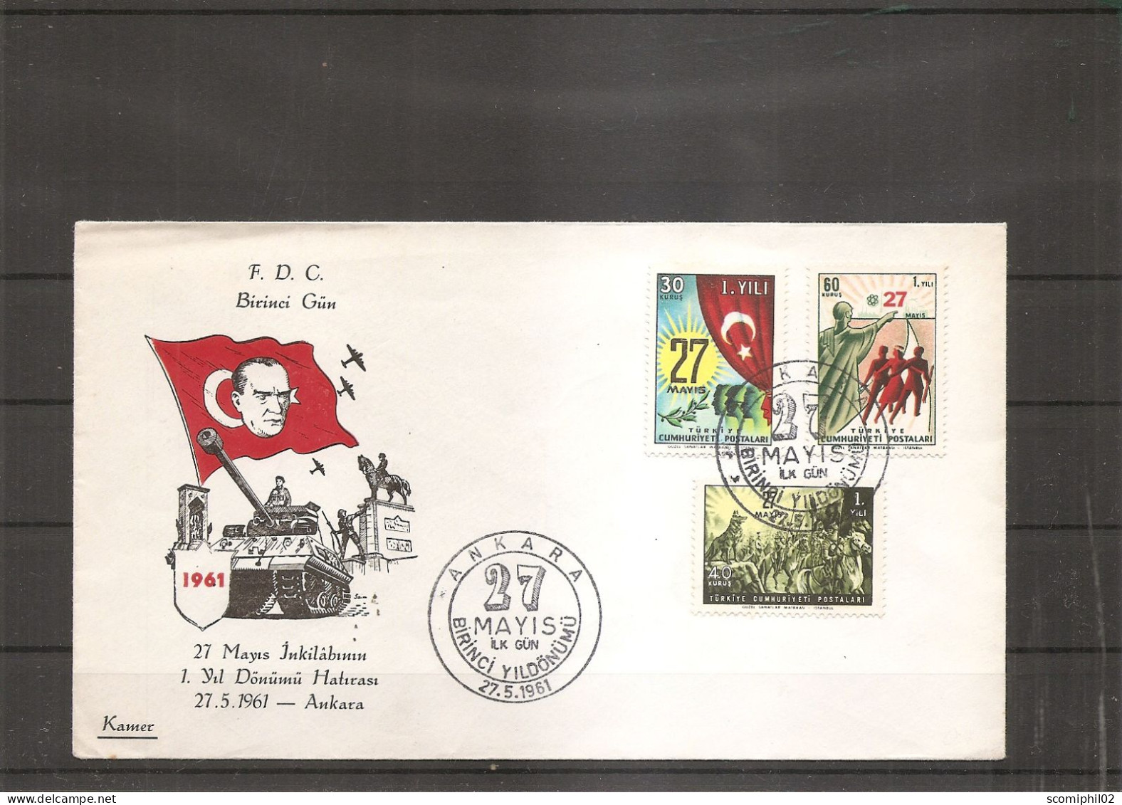 Turquie ( FDC De 1961 à Voir) - FDC