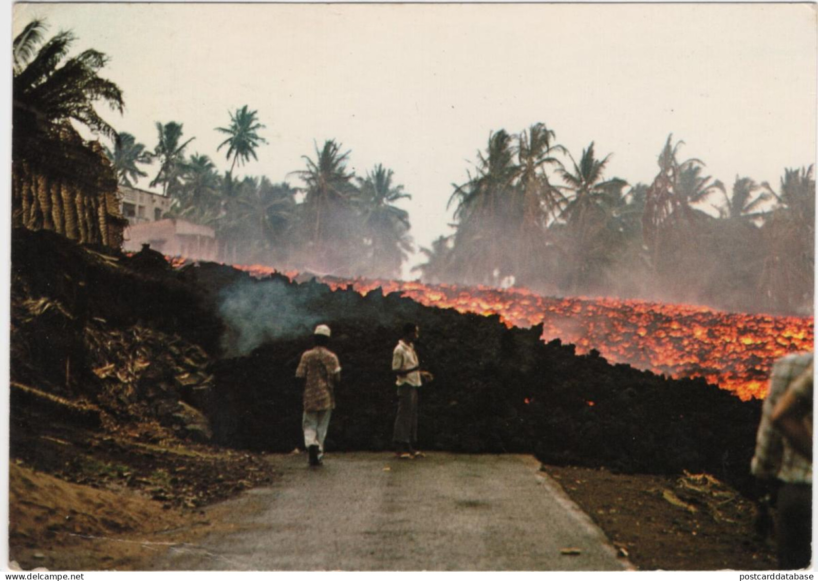 Coulée De Lava à Singani 1977 - Comorre