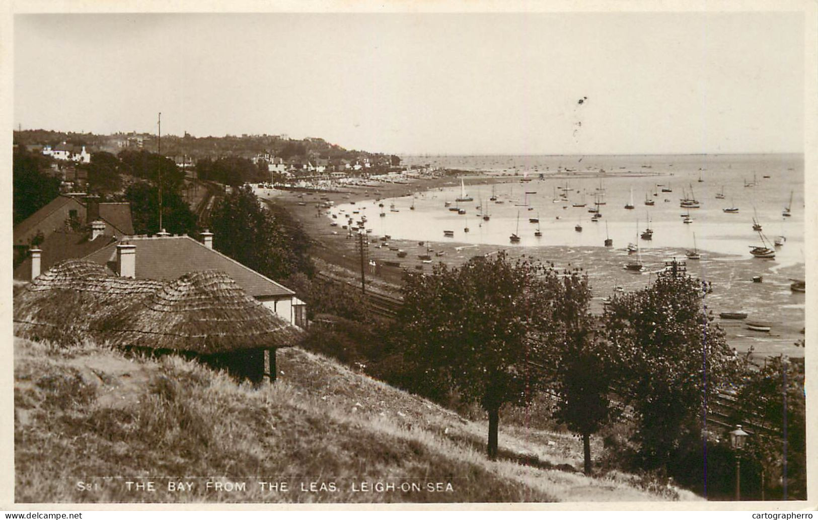 Lot 10 Real Photo Postcards England Worthing Southend Clacton On Sea Leigh On Sea Dover - Collezioni E Lotti