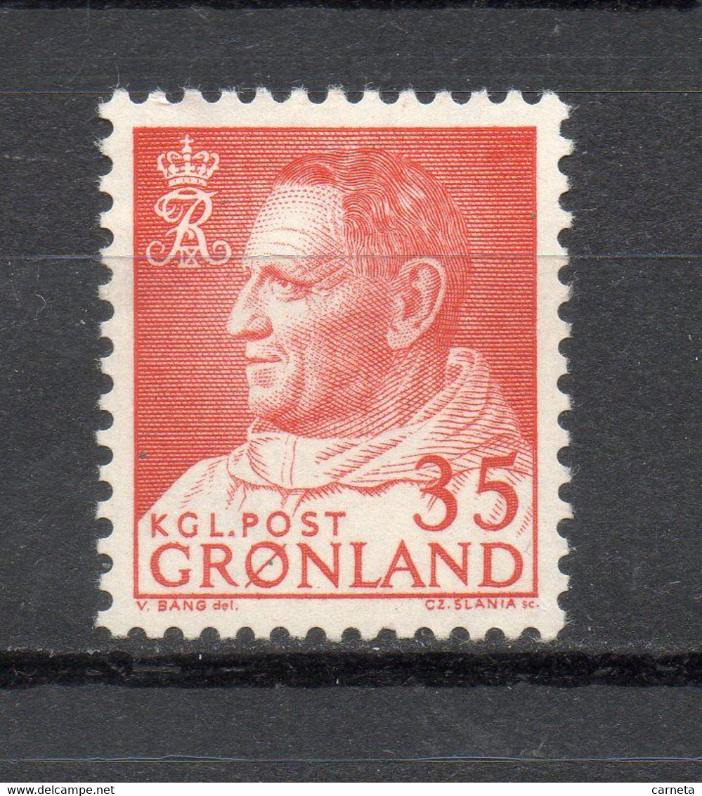 GROENLAND  N° 43   NEUF SANS CHARNIERE  COTE  0.25€   FREDERIC IX - Ungebraucht