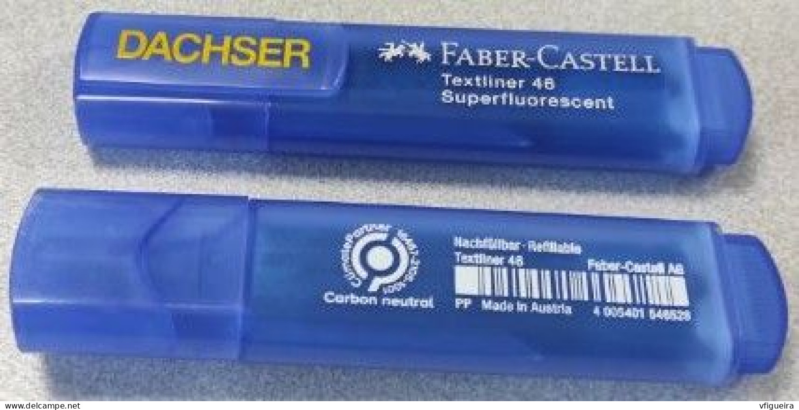 Surligneur Faber Castell Bleu Transports Dachser - Schreibgerät