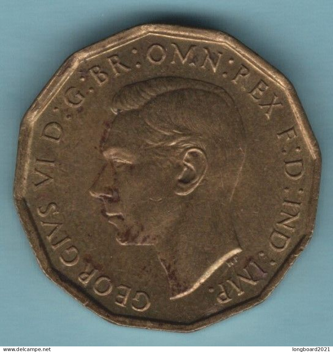 GREAT BRITAIN - 3 PENCE 1945 - Andere & Zonder Classificatie