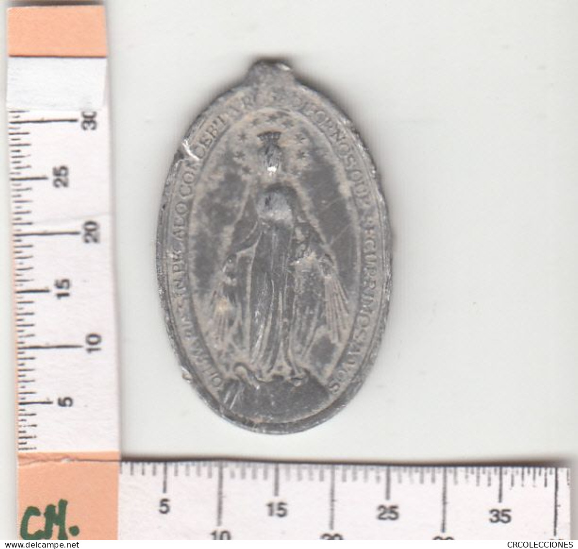 CRM0503 MEDALLA RELIGIOSA A IDENTIFICAR BC - Other & Unclassified